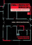 Nr 11: Architektura mieszkaniowa / Residentian architecture. Red. Joanna Kucharzewska
