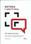 SZTUKA I KRYTYKA / ART AND CRITICISM (KOMUNIKATY ZARZĄDU         PISNSŚ)